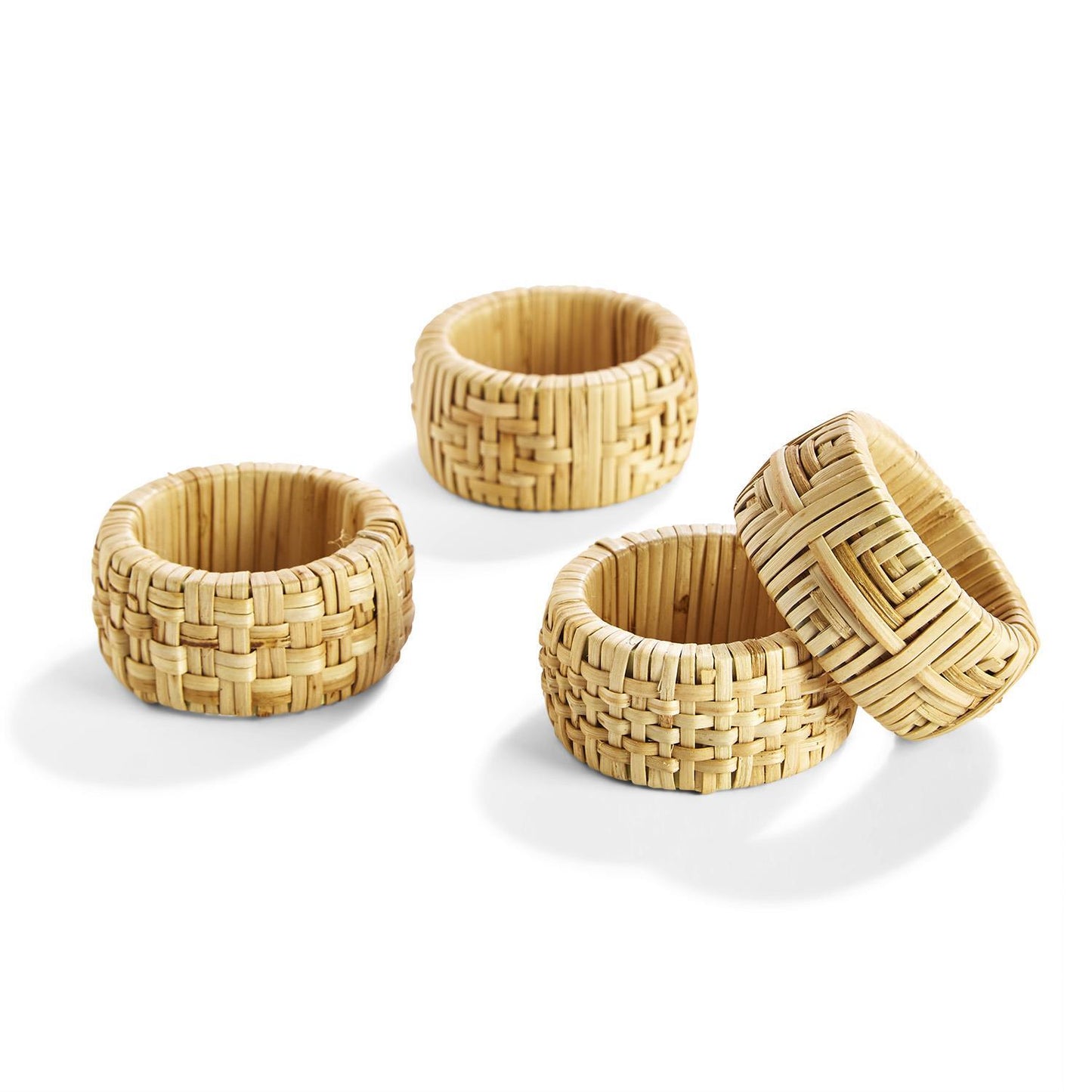 Hand-Crafted Cane Napkin Rings