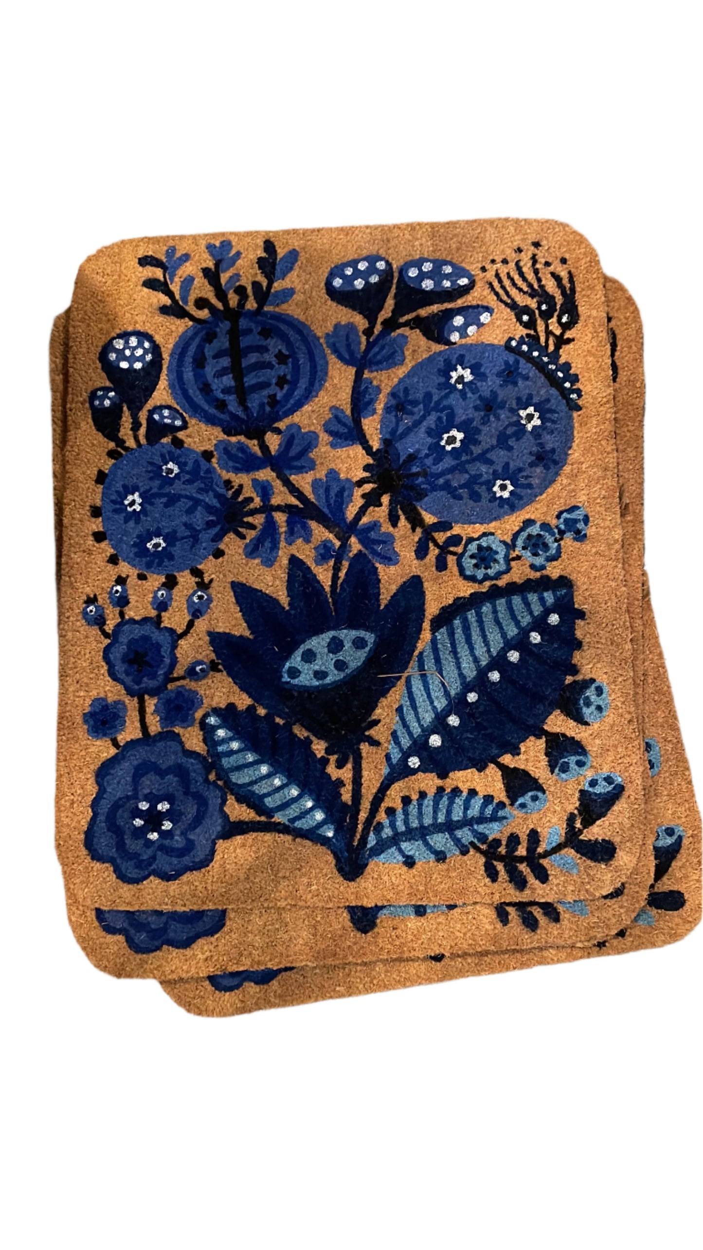 Botanical Blue Doormat