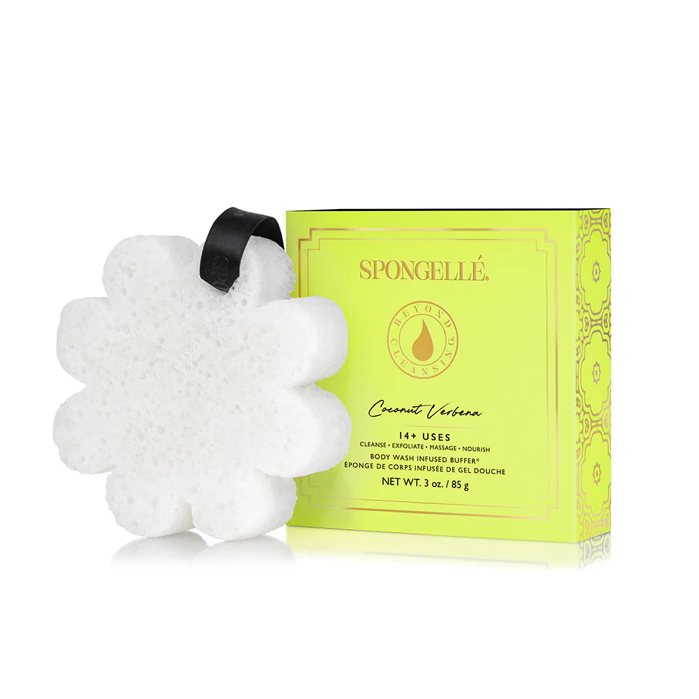 Spongelle Coconut Verbena Sponge 14+ Uses