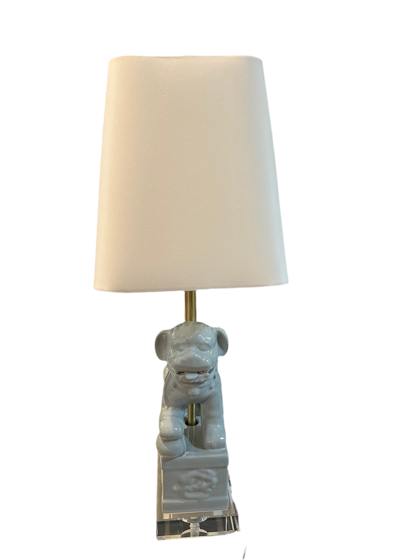 Foo dog lamp