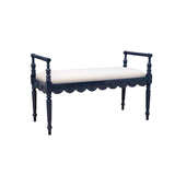 Bench, blue