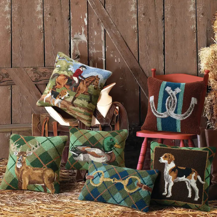 Mallard Plaid Pillow
