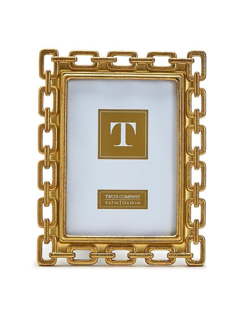 Gold Chain Frame 5" x 7
