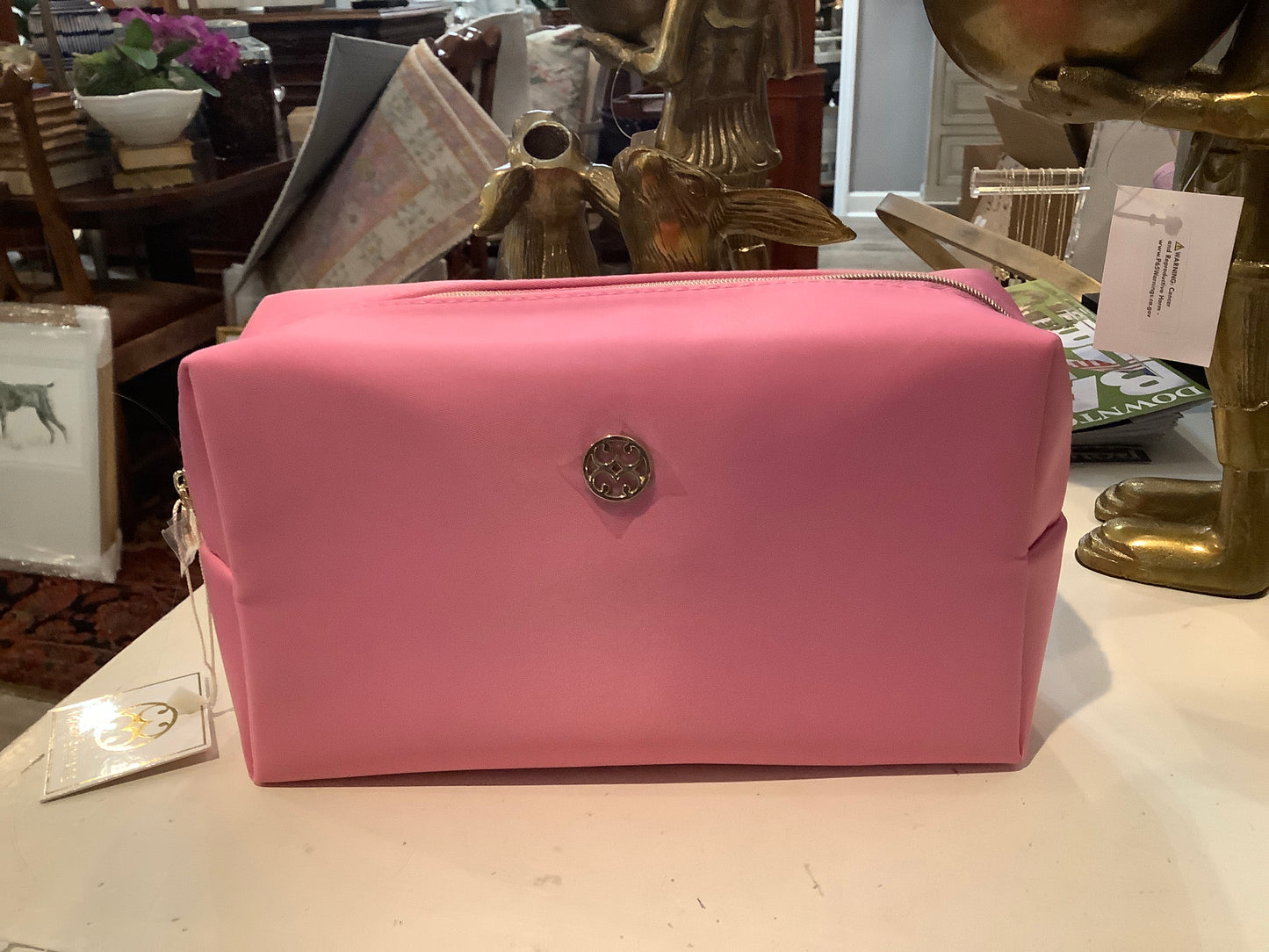 Pink Blossom Breeze Lets Face it Make Up Bag