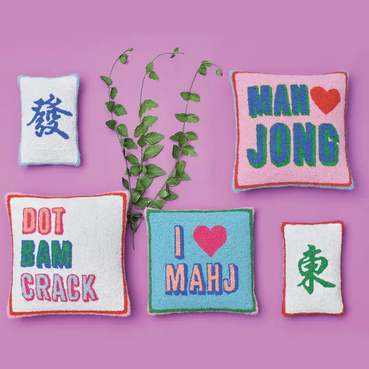 Mahj Wind Tile Hook Pillow