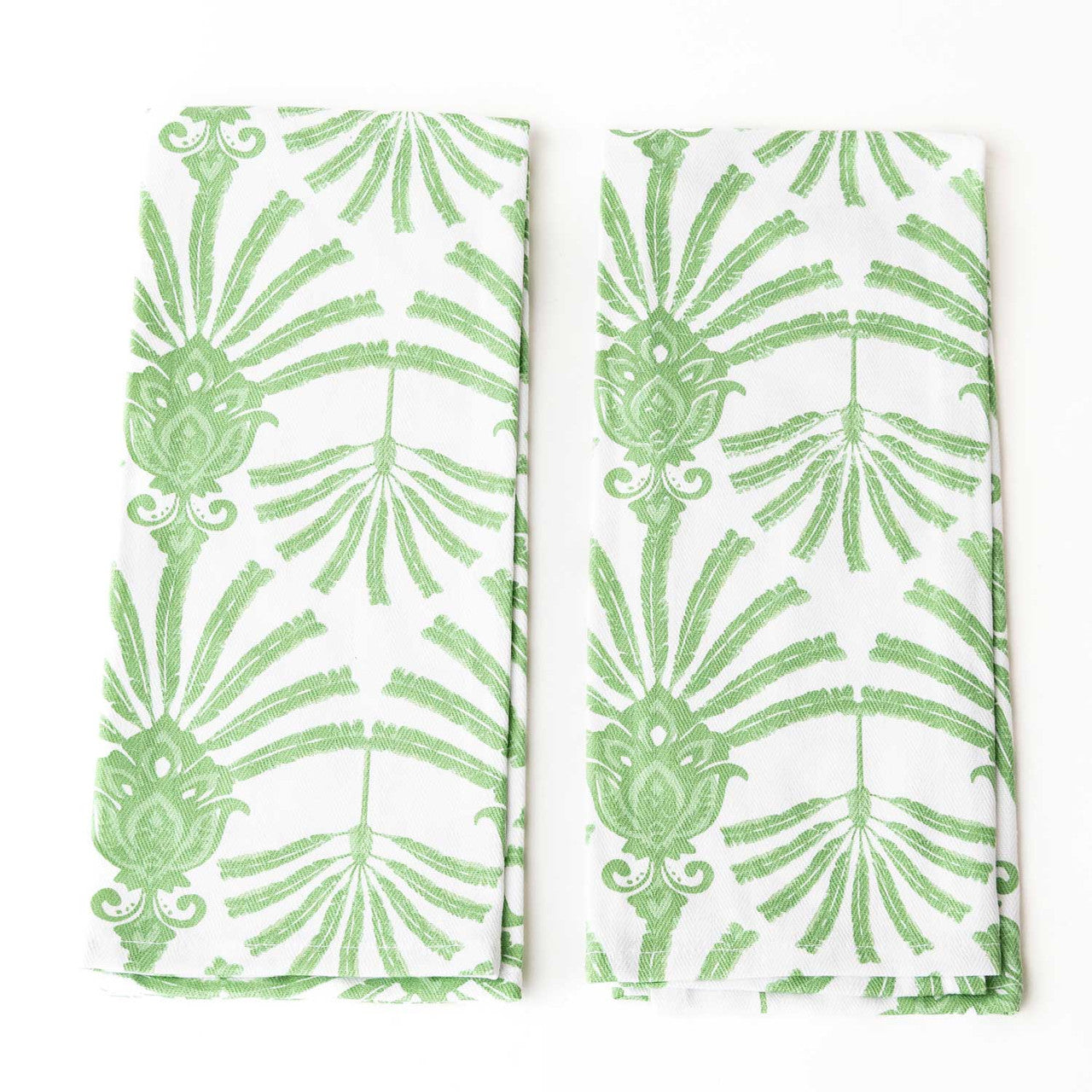 Deco Palm Kitchen Towel Set Set of 2