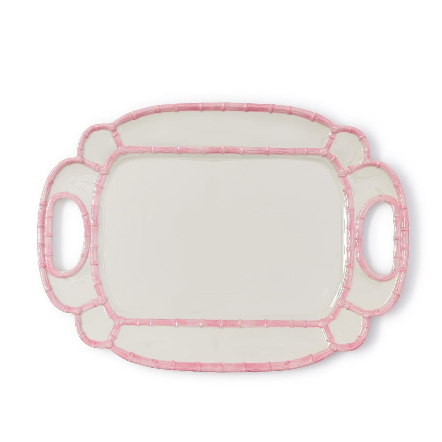 Bamboo Tray in Pink