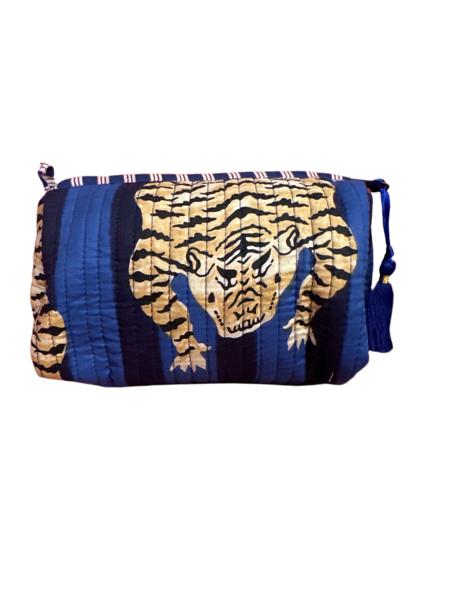 Tiger Print Small Cosmetic Bags