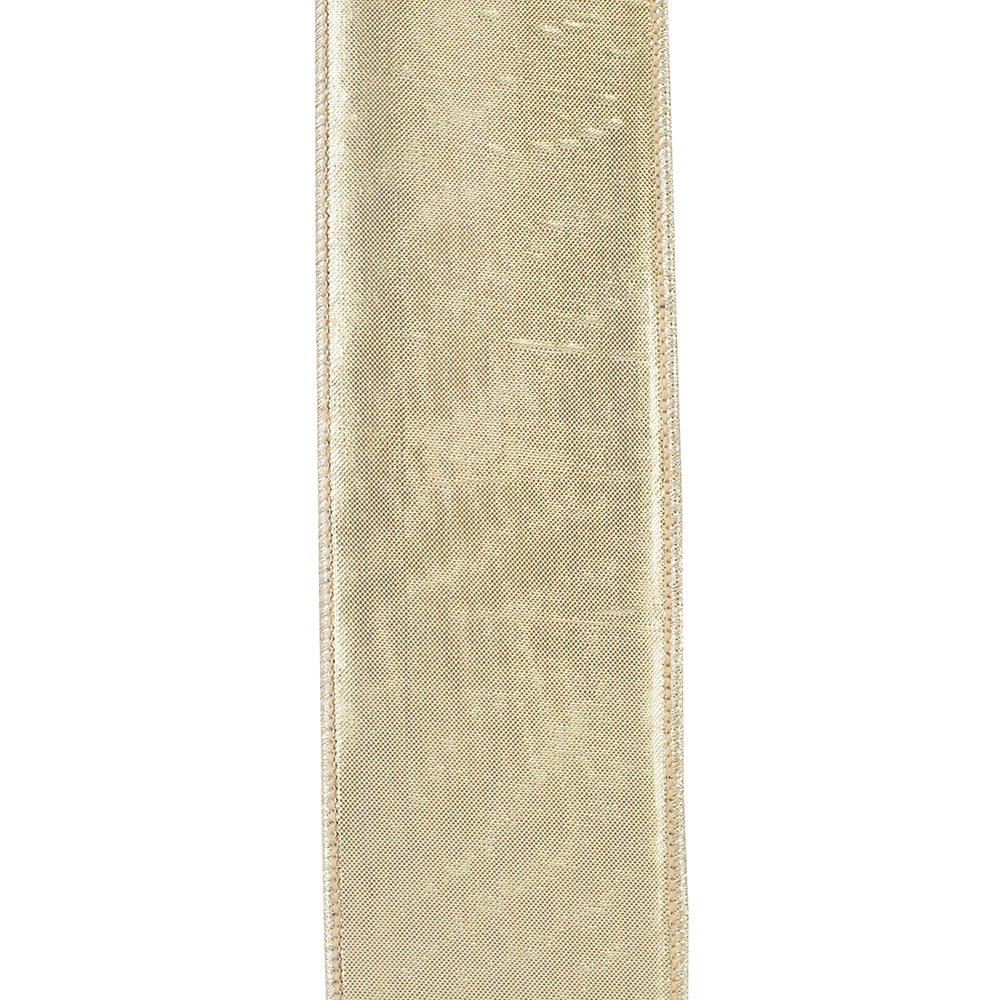 VELVET PLUSH ROYALE GOLD BACKED WIRED EDGE RIBBON