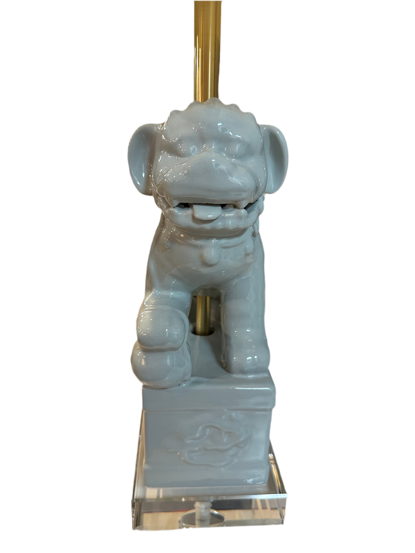 Foo dog lamp