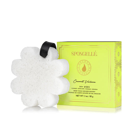 Spongelle Coconut Verbena Sponge 14+ Uses