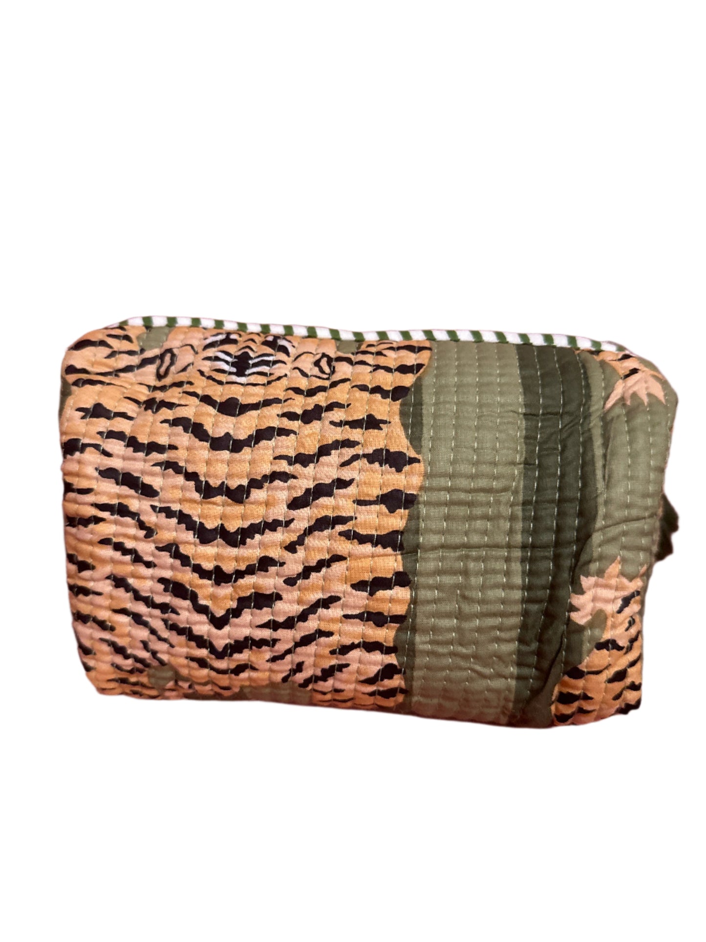 Tiger Print Small Cosmetic Bags