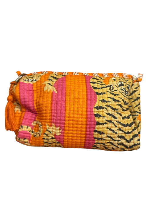 Tiger Print Small Cosmetic Bags