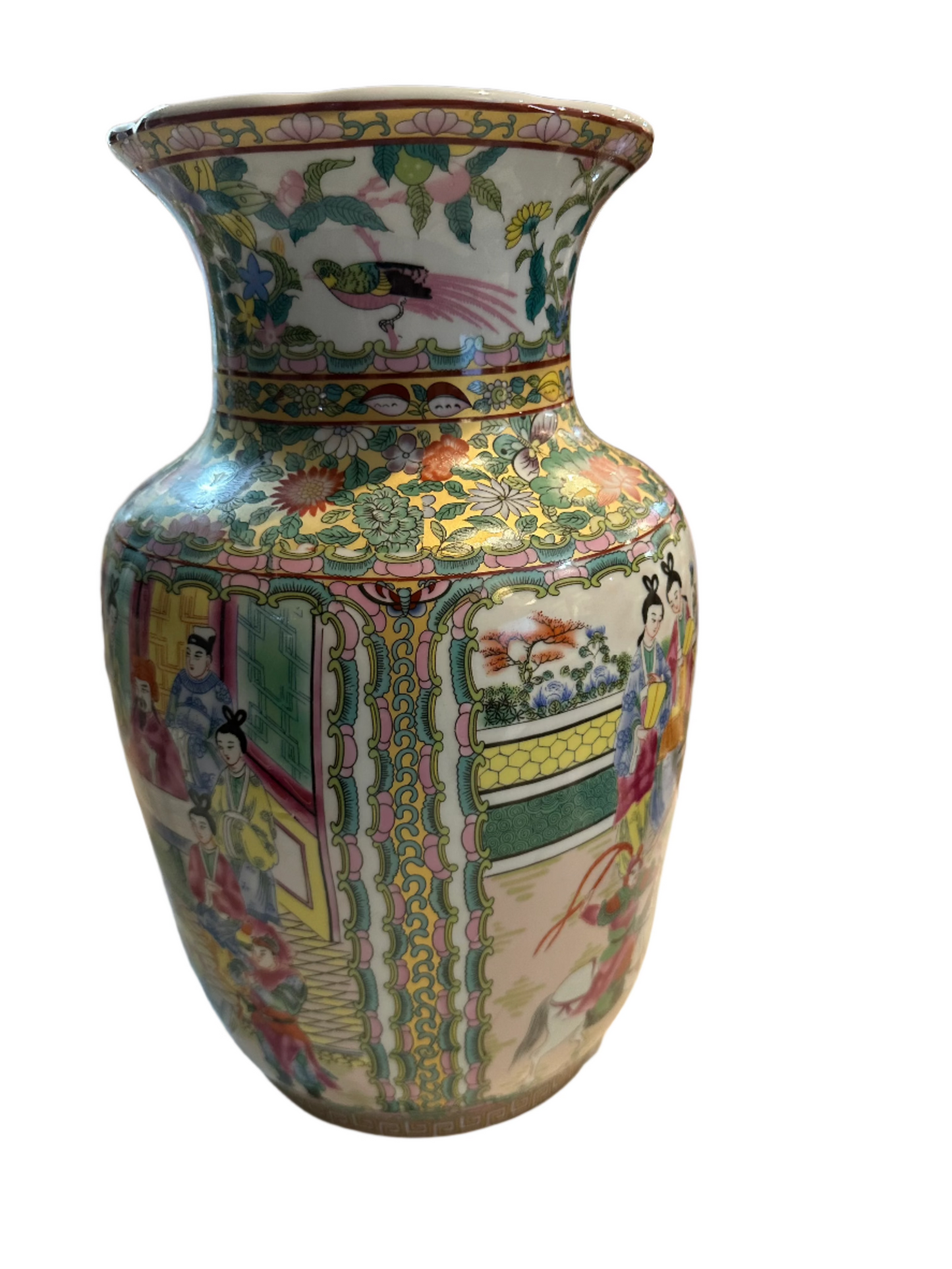 Rose Canton Vase Vase