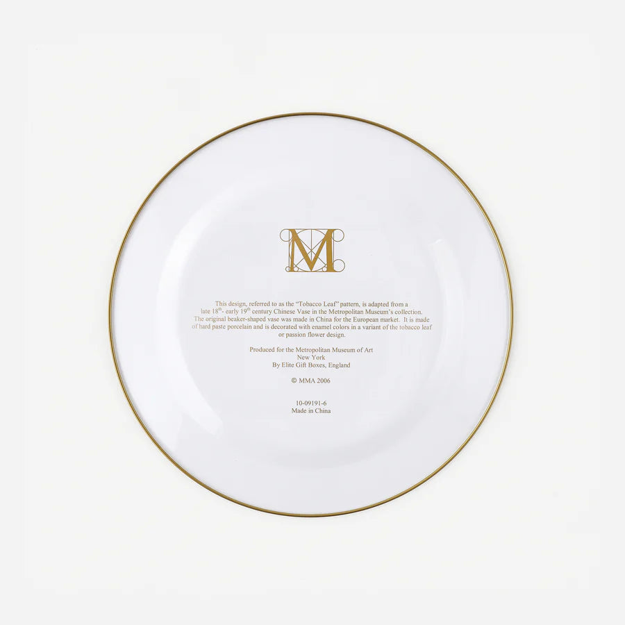 Tobacco Leaf Tin Plate