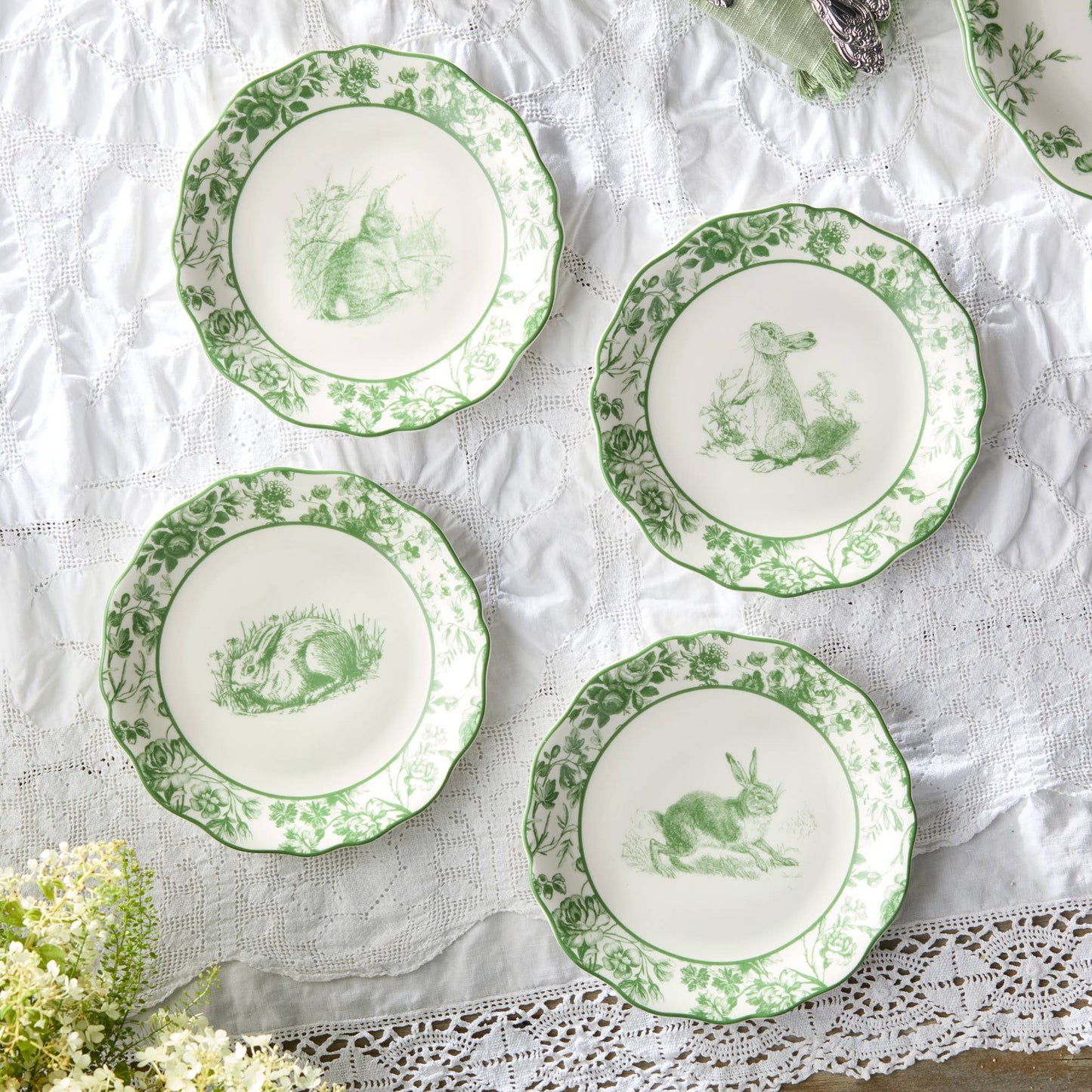 Le Jardin Salad Plate 8.5in 4 asst