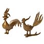 Antique Brass Bird Candlestick