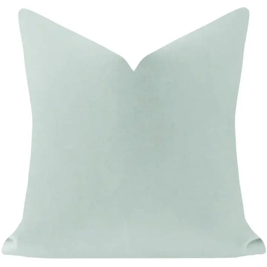 Laura Park Robins Egg Blue Velvet Pillow 22"