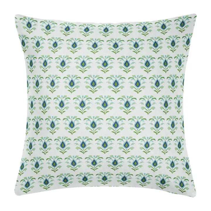 Laura Park Rosemary White Pillow