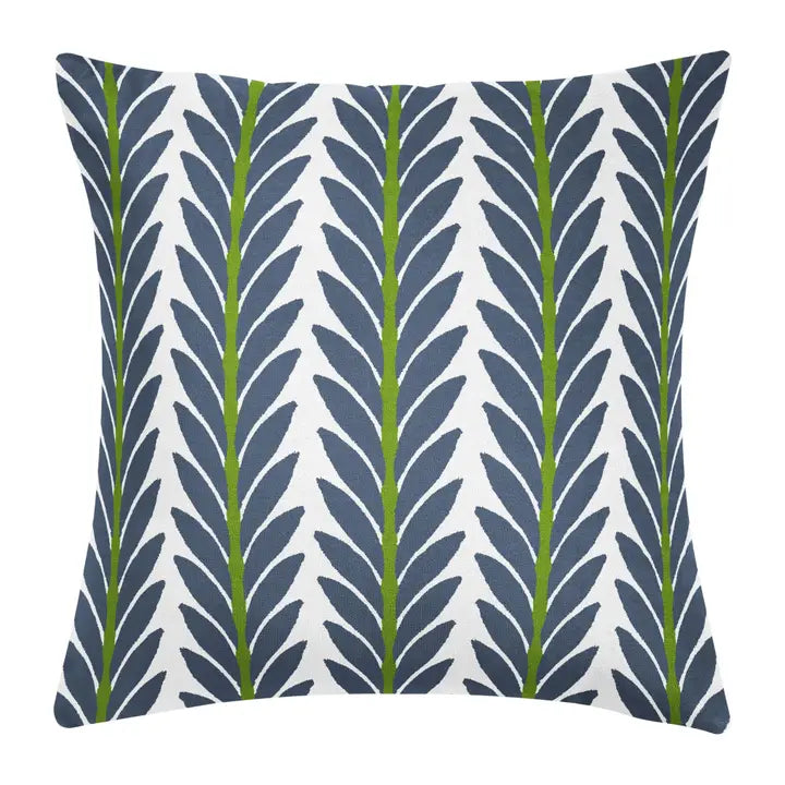 Laura Park Frond Indigo Decorative Pillow