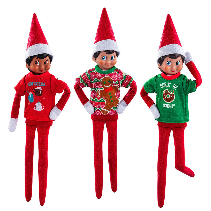 Elf on the Shelf Festive Fun T-Shirt Set